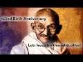 Tribute to Father of Nation: Gandhi Jayanti