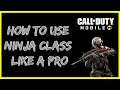 How To Use Ninja Class Like A Pro | COD Mobile Battle Royale #Shorts #Shortvideo #CODMshorts