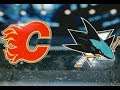 NHL 20 - Calgary Flames Vs San Jose Sharks Gameplay - NHL Season Match Feb 10, 2020