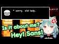 Rushia's Reaction To Sans His First Attack  - Genocide【 Hololive ▷ Eng sub】