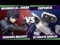Smash Ultimate Tournament - Whimsical_joker (Joker, Y. Link) Vs. Orpheus (ROB) S@X 335 SSBU Bracket