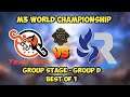 TEAM SMG Vs RGS SG | M3 WORLD CHAMPIONSHIP GROUP STAGE Day 4