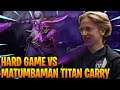 👉 TOPSON Void Spirit Trying Hard To Win The Game vs MATUMBAMAN Monster Elder Titan Meta Carry