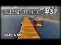 Wir bauen ein Steg | Subsistence Alpha 55  Gameplay Deutsch #37