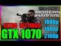 Call of Duty Modern Warfare 2019 | 1080p - 1440p - 4k | GTX 1070 | i7 7700k