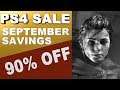 PS4 [NA] September Savings | Deals & Offers | 22 Easy Platinum Games
