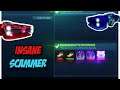SCAMMER Loses His ITEMS With INSANE SCAM… (Rocket League)