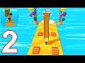 Shortcut Run - Gameplay Part 2 All Levels 14 - 24 Max Level (Android, iOS) #2