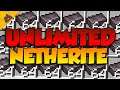 UNLIMITED NETHERITE TUTORIAL! NETHERITE DUPE! - Minecraft Java 1.17