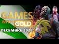 XBOX : les jeux GAMES WITH GOLD de DECEMBRE 2020 dévoilés 💚