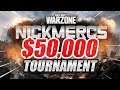 $50,000 NICKMERCS WARZONE TOURNAMENT (CoD Battle Royale)