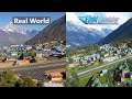Airport Scenery Real World vs. FS2020 | Microsoft Flight Simulator 2020