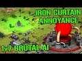 Almost defeated - 1v7 BRUTAL AI + SUPERS ( Command & Conquer - Yuri's Revenge )