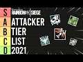 Attacking Operator TIER LIST in 2021 - Rainbow Six Siege