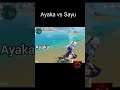 Ayaka Vs sayu race on water : Genshin Impact