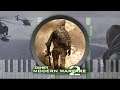Call Od Duty Modern Warfare 2 - Theme Song (Piano + Video)
