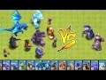 Every Troop In the Game vs. MAX HEROES!! "Clash Of Clans" New update!!
