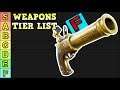 FORTNITE WEAPONS TIER LIST! (You Won't Agree!)