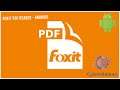 Foxit PDF Reader - Android | Tutorial