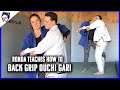 How To Do a Back Grip Ouchi Gari in Judo | Ronda Rousey's Dojo #19