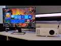 Live BenQ TH685 projector and EW2780 Monitor Unboxing