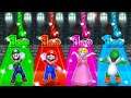 Mario Party 9 MiniGames - Mario Vs Luigi Vs Peach Vs Daisy (Master Cpu)