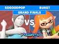 MSM Online 4 - SxD | Burst (Inkling) Vs Sogoodpop (Wii Fit Trainer) Grand Finals - Smash Ultimate