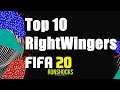 Top 10 RWs | EA Sports FIFA 20