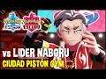 vs LIDER NABORU - Gimnasio Ciudad Pistón | Pokemon Espada y Escudo