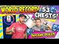 WHAT will YOU GET FROM 53 CHESTS in CLASH ROYALE! World Record!
