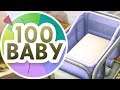 BIRTHING TRIPLETS 🍼🍼🍼  | THE SIMS 4 // MYSTERY WHEEL 100 BABY CHALLENGE — 4
