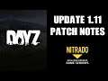DayZ Update 1.11 Developers Blog & Patch Notes: PC, Xbox & Playstation
