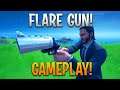Fortnite NEW FLARE GUN GAMEPLAY - Flare Gun in Update v13.20