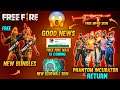 Good News || Free Fire Max is Coming 😮 || Phantom incubator Return||Free Mp40 Skin||Garena Free Fire