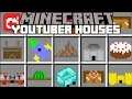 Minecraft YOUTUBER HOUSE MOD / FIND OUT WHERE THE YOUTUBERS LIVE IN MINECRAFT !! Minecraft