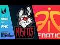 MSF vs FNC - LEC 2020 Spring Split Week 6 Day 1 - Misfits vs Fnatic