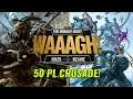 ORK CIVIL WAR!? Goffs Orks vs Alpha Legion Warhammer 9th Crusade (3 of ???)
