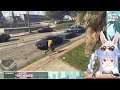 Pekora "borrows" a car in GTA 5, responds to the victim in English  [Hololive/Eng Sub]