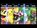 Super Smash Bros Ultimate Amiibo Fights   Request #4388 Yellow Team vs Green Team