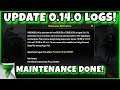 UPDATE 0.14.0 LOG! MAINTENANCE IS DONE!! | PUBG MOBILE