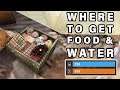 Where do you get FOOD or Water ► Rust
