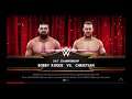 WWE 2K19 Christian VS Bobby Roode 1 VS 1 No Holds Barred Match 24/7 Title