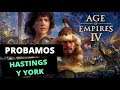 AGE OF EMPIRES IV - Campaña NORMANDOS#01 Batalla de HASTINGS y Conquista de YORK (Gameplay Español)