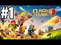 Clash of Clans PART 1 Gameplay Walkthrough - iOS / Android
