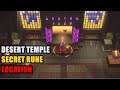 Desert Temple Secret Rune Location Minecraft Dungeons