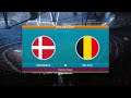Dinamarca vs Belgica Grupo B 2021 - Partido completo de la UEFA EURO 2021 (Full Match)