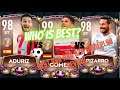 END OF AN ERA ADURIZ VS PIZARRO VS GOMEZ |WHO IS THE BETTER ONE|FULL GAMEPLAY REVIEW. FIFA MOBILE 20