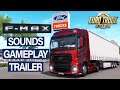 ETS 2 - Ford Trucks F-MAX Sounds Gameplay Trailer