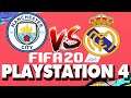 FIFA 20 PS4 Champions League Manchester City vs Real Madrid