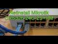 How to Netinstall Mikrotik Cloud Router Switch CRS326-24G-2S+RM